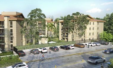 Departamento con parrilla propia y piscina en complejo cerrado