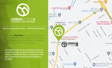 Departamento con parrilla propia y piscina en complejo cerrado