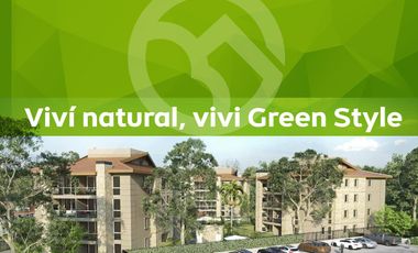 Departamento con parrilla propia y piscina en complejo cerrado