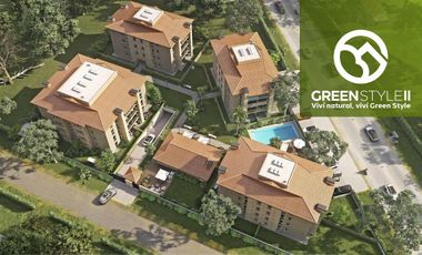 Departamento con parrilla propia y piscina en complejo cerrado