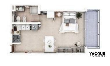 Departamento en venta - 1 Dormitorio  1 Baño - 65 mts2 - La Plata