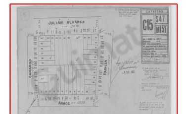 Excelente Terreno en Villa Crespo- Lideres en Terrenos