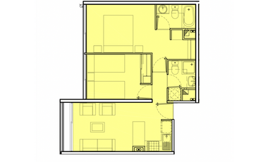 Amplio Depto 2D+2B+Bod Grande + EST, Barrio Franklin