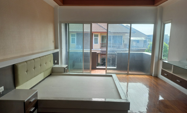2-story detached house, Promsuk Park project Phra Nakhon Si Ayutthaya, newly renovated, good location, close to community areas. Convenient transporta