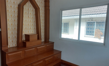 2-story detached house, Promsuk Park project Phra Nakhon Si Ayutthaya, newly renovated, good location, close to community areas. Convenient transporta