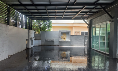 2-story detached house, Promsuk Park project Phra Nakhon Si Ayutthaya, newly renovated, good location, close to community areas. Convenient transporta