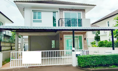 Single house for sale Suwan Raya Mine Project, Chiang Rai, newly renovated, 2-story detached house, good location, in a housing development project, g