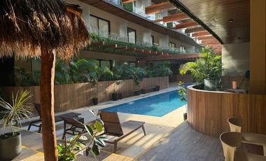 Departamento Estudio -Loft en venta en Quintana Roo, Tulum, Menesse Condos