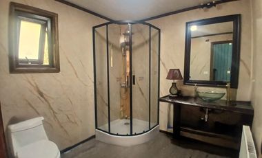 Venta terreno con casa, camino al Volcán Pucón