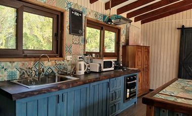 Venta terreno con casa, camino al Volcán Pucón