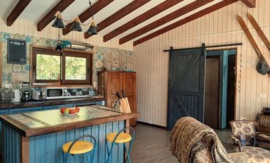 Venta terreno con casa, camino al Volcán Pucón