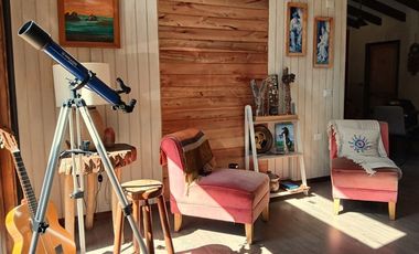 Venta terreno con casa, camino al Volcán Pucón