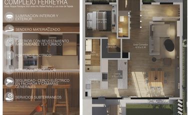 DÚPLEX DE CATEGORIA CON DORMITORIO EN PLANTA BAJA EN VENTA