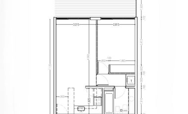 Departamento en alquiler en El Dique Lujan, Terrazas De Santa María, Tigre - 2 Ambientes
