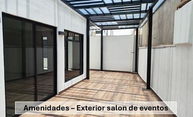 Venta Departamento con Roof Garden privado de 73.98 m² en Las Colonias, Atizapán
