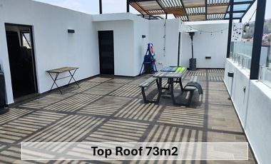 Venta Departamento con Roof Garden privado de 73.98 m² en Las Colonias, Atizapán