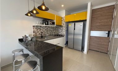 Apartamento amoblado en Pozos colorados