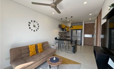 Apartamento amoblado en Pozos colorados