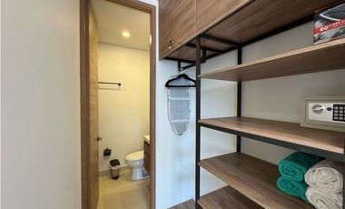 Apartamento amoblado en Pozos colorados