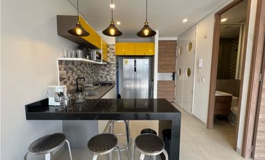 Apartamento amoblado en Pozos colorados