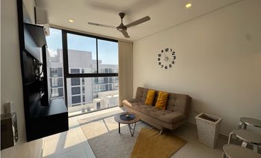 Apartamento amoblado en Pozos colorados