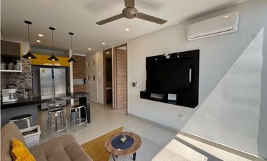 Apartamento amoblado en Pozos colorados