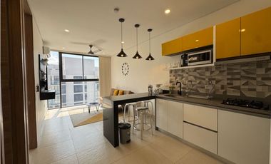 Apartamento amoblado en Pozos colorados