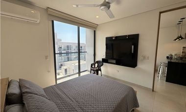 Apartamento amoblado en Pozos colorados