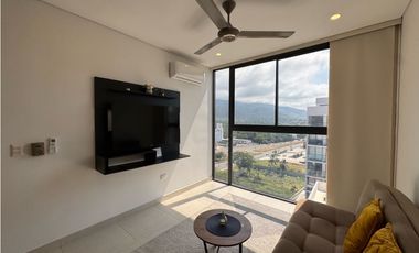 Apartamento amoblado en Pozos colorados