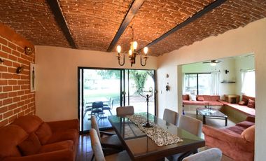 Casa de campo amueblada a un lado del río de Teuchitlán – ideal Airbnb