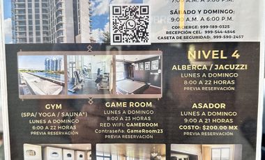 DEPARTAMENTO EN VENTA MERIDA CABO NORTE ADAMANT