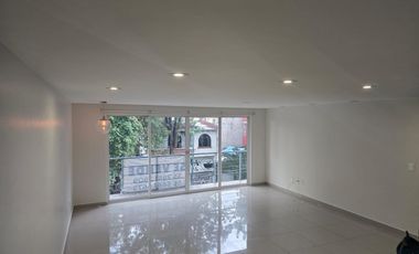 Amplio e iluminado departamento en renta en Letrán Valle