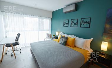 Departamento amueblado en renta en Spazio Justo Sierra, Ladrón de Guevara