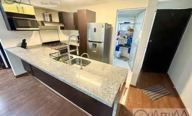 SUPER DEPARTAMENTO AMUEBLADO EN RENTA EN COLONIA NÁPOLES, MUY BIEN UBICADO