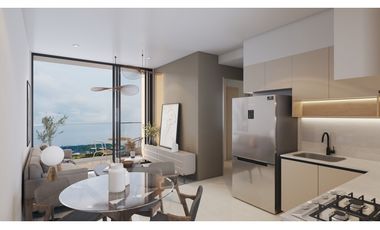 VENTA APARTAMENTO COCOLI 49M2 CANAL BREEZE TUCAN COUNTRY CLUB MLD