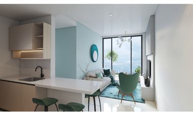 VENTA APARTAMENTO COCOLI 49M2 CANAL BREEZE TUCAN COUNTRY CLUB MLD