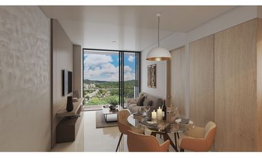 VENTA APARTAMENTO COCOLI 49M2 CANAL BREEZE TUCAN COUNTRY CLUB MLD