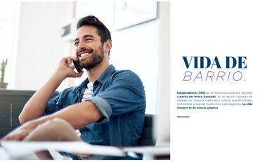 Arrienda sin corretaje - 1D+1B Nuevo