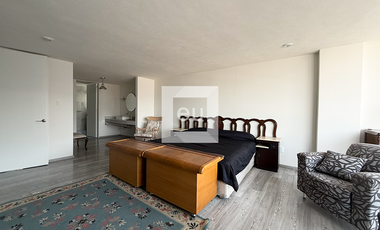 Penthouse con roof garden privado en renta en Polanco