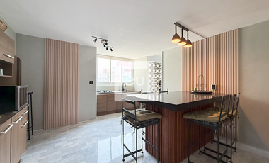 Penthouse con roof garden privado en renta en Polanco