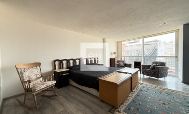 Penthouse con roof garden privado en renta en Polanco