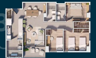 Departamento en renta en Los Valdez, Saltillo, Coahuila de Zaragoza