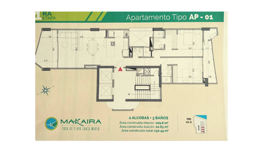 Venta de Apartamento en Makaira Bello Horizonte , Santa Marta
