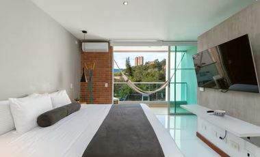 VENDE APARTAESTUDIO EL POBLADO MEDELLIN ✅