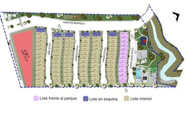 Terreno en Venta | 322 m2 | Coto Monteza | Blvd Arbolada Bosques de Sta. Anita
