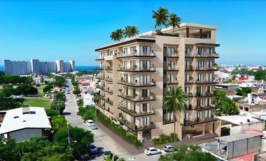 Departamento en venta | 1R | OLYMPIA PUERTO VALLARTA  - Las Américas