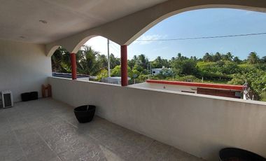 Casa amueblada y equipada con alberca en telchac puerto a 600m de la playa