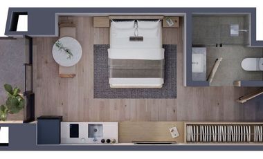 Lofts con balcón en Colonia Juárez | Desde $3.3 MDP