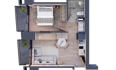 Lofts con balcón en Colonia Juárez | Desde $3.3 MDP