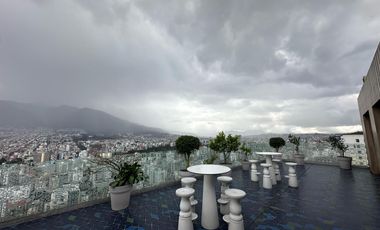 VENTA Suite con balcón vista frontal. Edificio OH- Gonzáles Suárez. CW